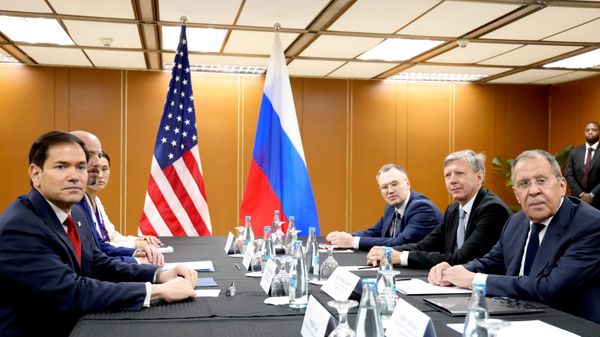 Meeting between Russian Foreign Minister Sergey Lavrov and US Secretary of State Marco Rubio - Sputnik International