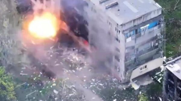 Konstantinovka fire - Sputnik International