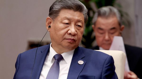 Chinese President Xi Jinping at a meeting of the Council of Heads of State of the Shanghai Cooperation Organization (SCO) in Bishkek - Sputnik International