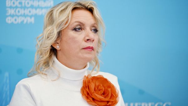 Russian Foreign Ministry spokeswoman Maria Zakharova attends the 2026 Eastern Economic Forum's session in Vladivostok on September 2, 2026.  - Sputnik International