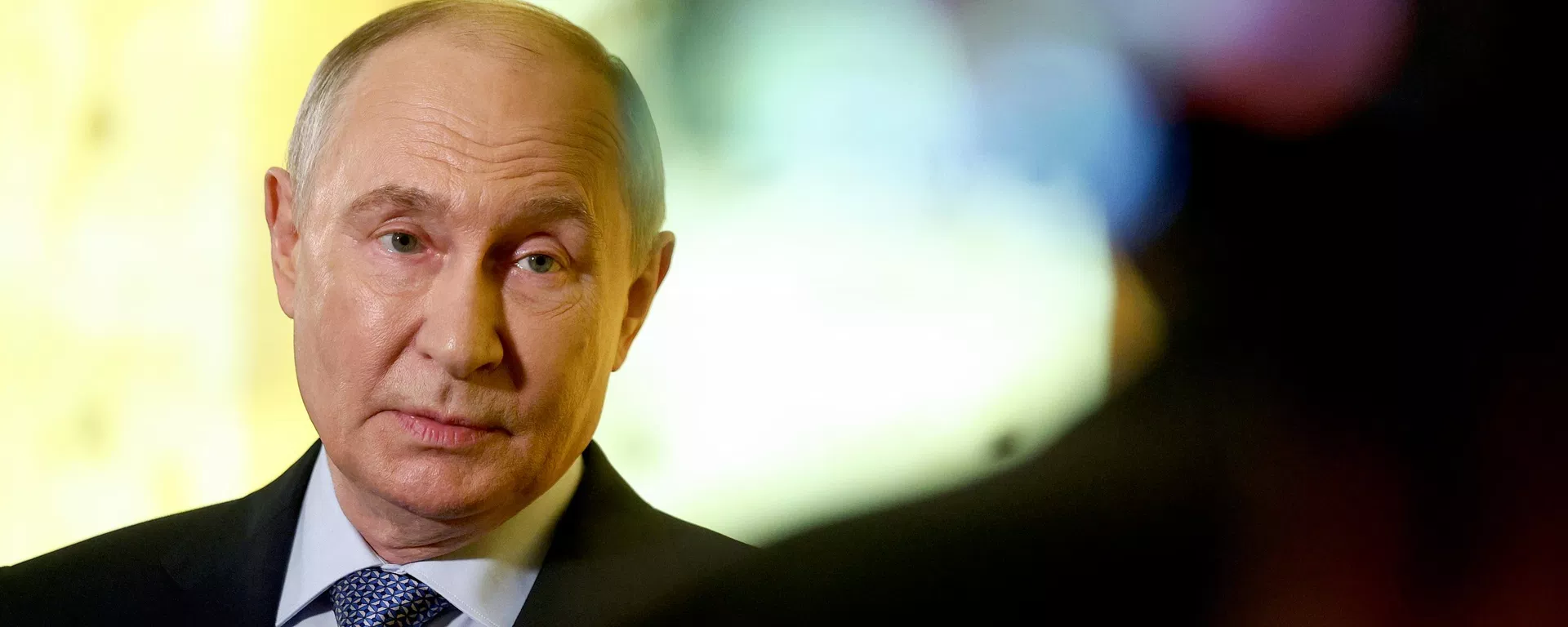 Russian President Vladimir Putin speaking to the press at the 12th International United Cultures Forum in St. Petersburg. - Sputnik International, 1920, 25.09.2026