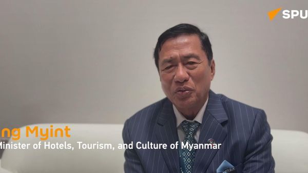 Maung Myint, Myanmar's Union Minister for Hotels, Tourism, and Culture - Sputnik International