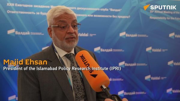 Majid Ehsan, President of the Islamabad Policy Research Institute (IPRI) - Sputnik International