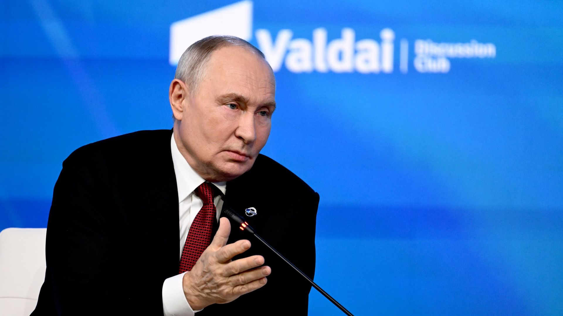 Russian President Vladimir Putin addresses the plenary session of the 23rd Annual Meeting of the Valdai Discussion Club. October 1, 2026 Russian President Vladimir Putin addresses the plenary session of the 23rd Annual Meeting of the Valdai Discussion Club. October 1, 2026 - Sputnik International, 1920, 01.10.2026