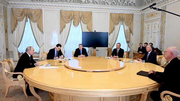 Meeting between Russian President Vladimir Putin and US Special Envoy Steven Witkoff - Sputnik International