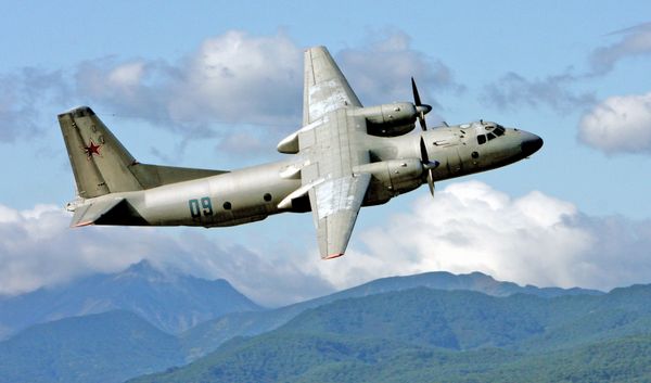 The Antonov An-26 twin-engined light turboprop transport. The Antonov An-26 twin-engined light turboprop transport. - Sputnik International