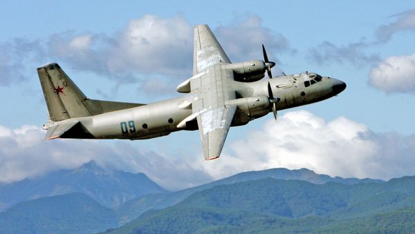The Antonov An-26 twin-engined light turboprop transport. - Sputnik International