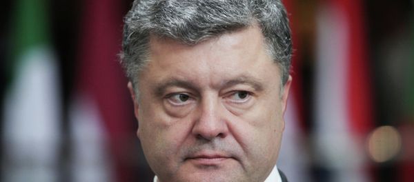 Ukrainian President Petro Poroshenko Ukrainian President Petro Poroshenko - Sputnik International