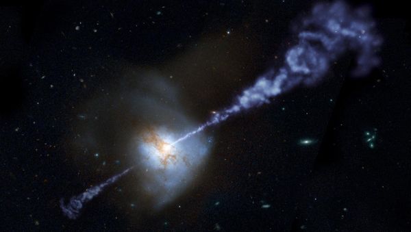 An international team of scientists have discovered a supermassive black hole inside one of the tiniest galaxies known - Sputnik International