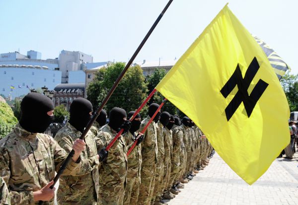 Azov battalion fighters in Kiev Azov battalion fighters in Kiev - Sputnik International