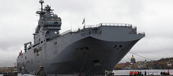 Mistral Helicopter Carrier - Sputnik International