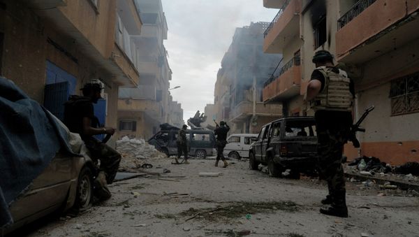 The decrepit state of Libya today is largely a result of the NATO-led war that was launched in 2011.  It is currently in the throes of a massive terrorist-on-terrorist war in Tripoli and Benghazi - Sputnik International