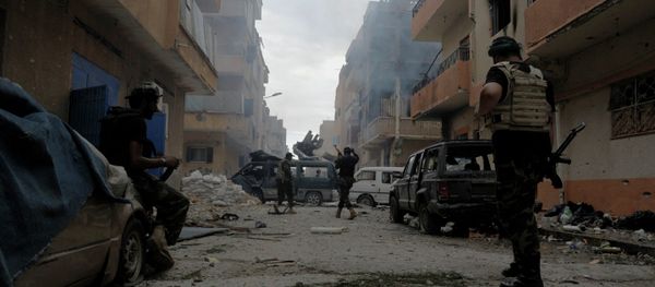 The decrepit state of Libya today is largely a result of the NATO-led war that was launched in 2011.  It is currently in the throes of a massive terrorist-on-terrorist war in Tripoli and Benghazi - Sputnik International