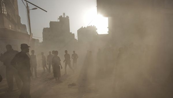Hamas authorities in the Gaza Strip confirmed Sunday that they have banned a group of children from visiting Israel, Reuters reports - Sputnik International