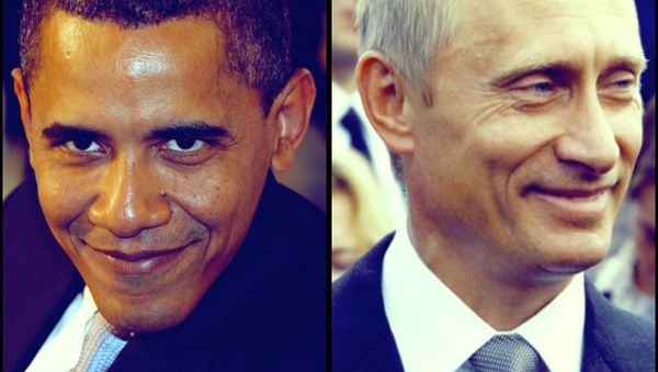 US President Barak Obama, Russian President Vladimir Putin - Sputnik International