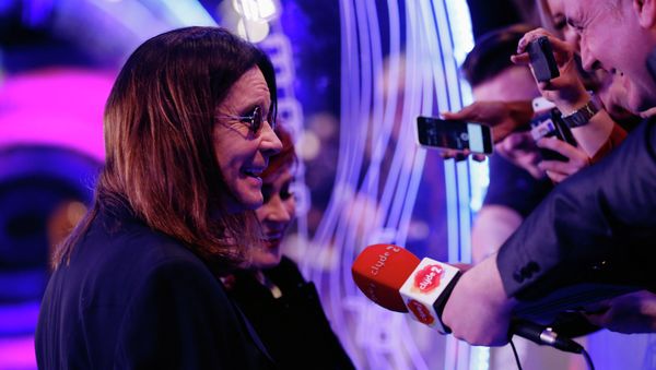 Ozzy Osbourne at the ceremony of MTV Europe Music Awards - 2014 - Sputnik International