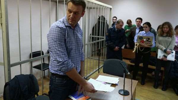A. Navalny's administrative arrest case - Sputnik International