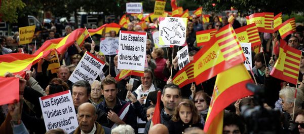 Symbolic Vote on Catalan Independence in Pictures - Sputnik International