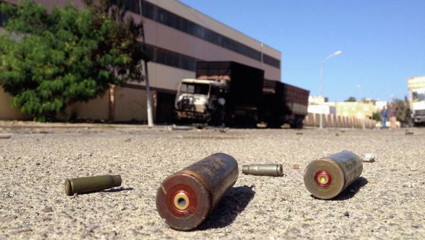 According to a Human Rights Watch report, there are credible evidence showing the use of antipersonnel landmines by one or more militia groups dugin the armed conflict at Tripoli Airport in July and August 2014. - Sputnik International