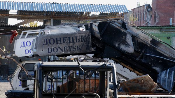 A military confrontation in the southeast of Ukraine started in mid-April, when the Kiev government sent forces to suppress independence supporters who refused to recognize the government that came to power after a coup in February. - Sputnik International