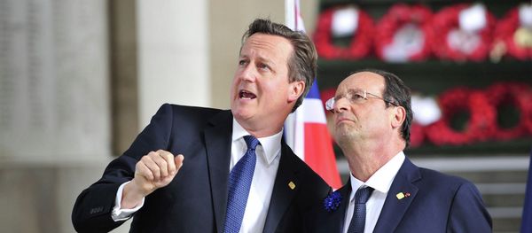 David Cameron and Francois Hollande David Cameron and Francois Hollande - Sputnik International
