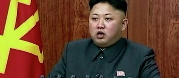 In this image taken from video made available on Wednesday, Jan. 1, 2014, North Korean leader Kim Jong Un delivers an annual New Year's Day message in Pyongyang, North Korea. - Sputnik International
