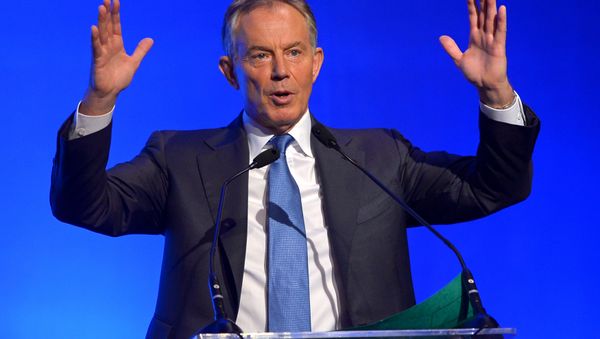 Former British Prime Minister Tony Blair. File photo - Sputnik International