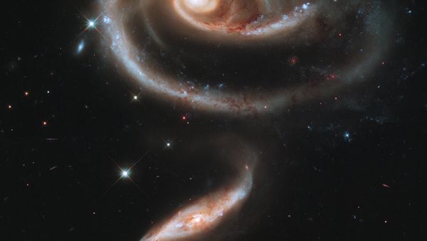 A rose made of galaxies - Sputnik International