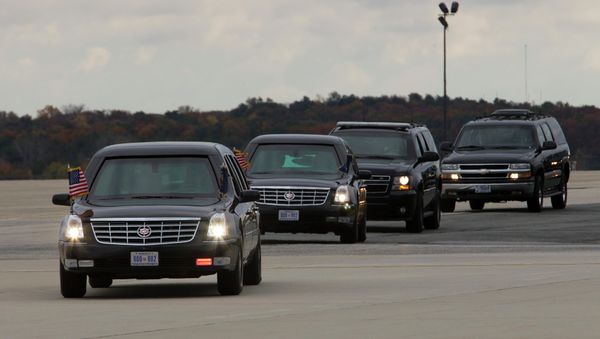 Presidential motorcade. - Sputnik International
