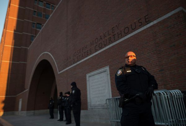 Security surrounds the John Joseph Moakley United States Courthouse as jury selection begins. Security surrounds the John Joseph Moakley United States Courthouse as jury selection begins. - Sputnik International