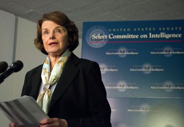 Senate Intelligence Committee Chair Senator Dianne Feinstein speaks after a closed-door meeting on Capitol Hill in Washington, Thursday, April 3, 2014. - Sputnik International