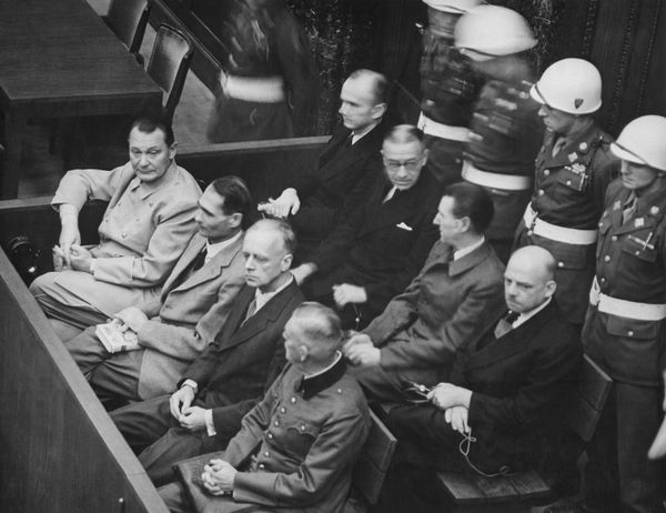 Defendants at the Nuremberg Trials. - Sputnik International