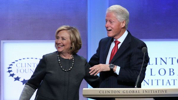 Hillary reportedly livid over Bill's name in a sex ring. - Sputnik International