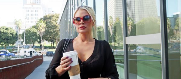 Chloe Goins, a model who claims entertainer Bill Cosby drugged and sexually abused her at the Playboy Mansion in 2008, arrives at Los Angeles police headquarters Wednesday, Jan. 14, 2015. Chloe Goins, a model who claims entertainer Bill Cosby drugged and sexually abused her at the Playboy Mansion in 2008, arrives at Los Angeles police headquarters Wednesday, Jan. 14, 2015. - Sputnik International