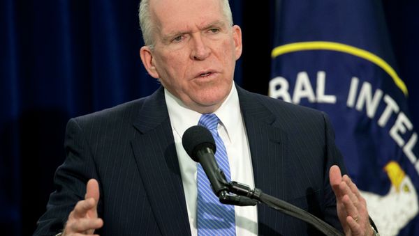 CIA Director John Brennan speaks during a news conference at CIA headquarters in Langley, Va. - Sputnik International