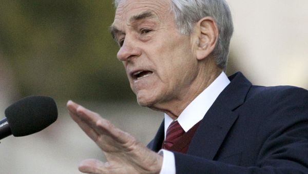 Former Congressman and presidential candidate Ron Paul is calling for an audit of the Federal Reserve. Former Congressman and presidential candidate Ron Paul is calling for an audit of the Federal Reserve. - Sputnik International