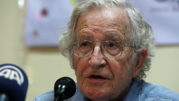 Noam Chomsky discusses Western hypocrisy in terrorism Noam Chomsky discusses Western hypocrisy in terrorism - Sputnik International
