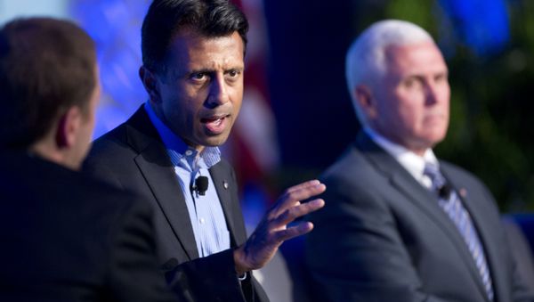 In a speech to a British think tank, Lousiana Govenor Bobby Jindal condemns radical Islam In a speech to a British think tank, Lousiana Govenor Bobby Jindal condemns radical Islam - Sputnik International