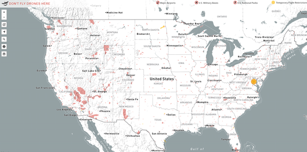As this mapping project shows, laws governing the use of drones exist as a patchwork of local regulations, without much in the way of federal oversight.  - Sputnik International
