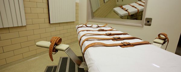This Oct. 9, 2012 file photo show the lethal injection chamber of the South Dakota State Penitentiary in Sioux Falls. Attorney General Marty Jackley has asked South Dakota court officials to set a spring execution date for Rodney Berget, convicted and sentenced to death for the April 2011 killing of Sioux Falls prison guard Ronald Johnson. - Sputnik International