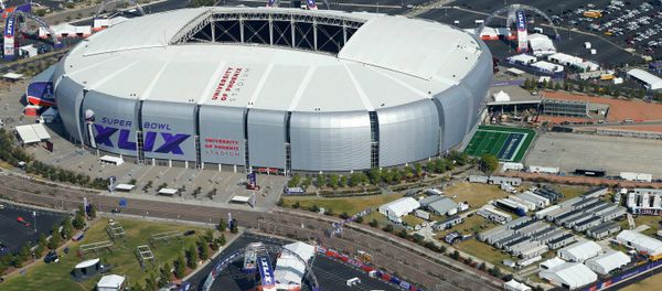University of Phoenix Stadium in Glendale, Arizona, will host Super Bowl XLIX between the New England Patriots and Seattle Seahawks. University of Phoenix Stadium in Glendale, Arizona, will host Super Bowl XLIX between the New England Patriots and Seattle Seahawks. - Sputnik International