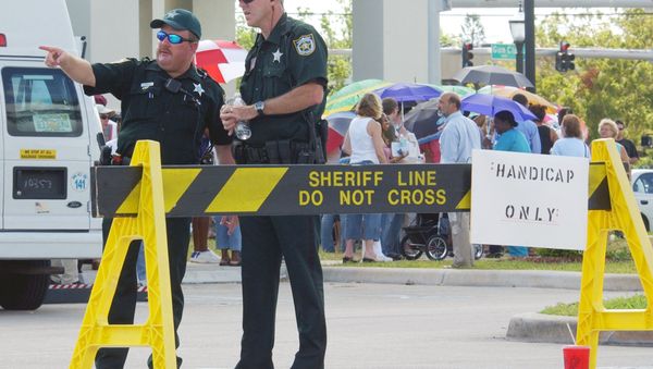 Police officers in Palm Beach, Florida. - Sputnik International