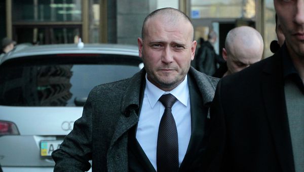 Yarosh gathered 29,75 percent of the votes in the Dnipropetrovsk region, according to the preliminary results with 92.35 of votes in the region counted. - Sputnik International