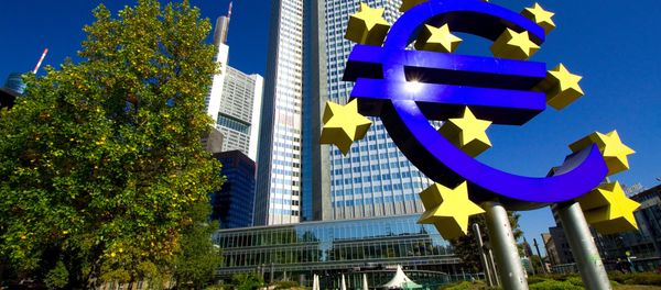 European Central Bank building in Frankfurt European Central Bank building in Frankfurt - Sputnik International