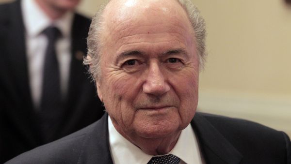 Banning spectators from attending football games is not the correct penalty for fans' bad behavior, FIFA President Joseph Sepp Blatter said at a Tuesday press conference in the Russian capital. Banning spectators from attending football games is not the correct penalty for fans' bad behavior, FIFA President Joseph Sepp Blatter said at a Tuesday press conference in the Russian capital. - Sputnik International