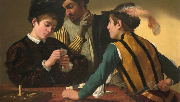 The world’s fourth-oldest auction house is being sued in British High Court over claims that it sold an actual Caravaggio painting as a copy. Caravaggio (Michelangelo Merisi) ,The Cardsharps. - Sputnik International
