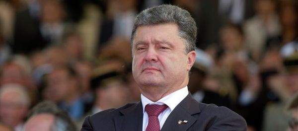 The chairman of the Luhansk People's Council said that Poroshenko's recent decree on the economic blockade of Donbas proved again that Ukraine’s participation in the peace process was a cynical imitation and deception. The chairman of the Luhansk People's Council said that Poroshenko's recent decree on the economic blockade of Donbas proved again that Ukraine’s participation in the peace process was a cynical imitation and deception. - Sputnik International