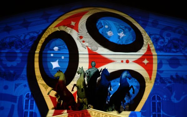 Presentation of Official 2018 FIFA World Cup Logo Presentation of Official 2018 FIFA World Cup Logo - Sputnik International