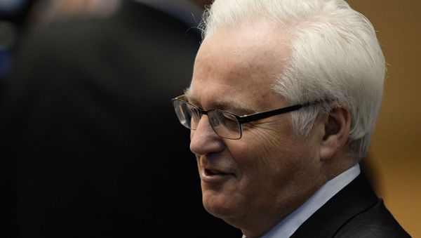 Russia's Permanent Representative to the United Nations Vitaly Churkin said during the UN Security Council meeting that All conflicting sides in Ukraine should refrain from provocative and thoughtless actions - Sputnik International