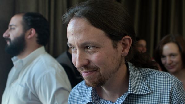 Pablo Iglesias, the leader of the Podemos party - Sputnik International